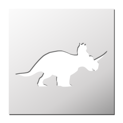 Pochoir Dinosaure Centrosaurus