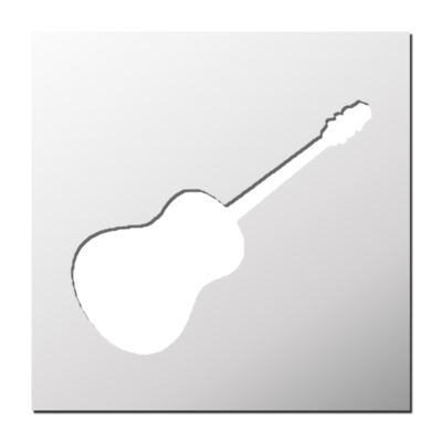 Pochoir Guitare