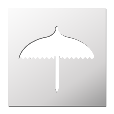 Pochoir Parasol