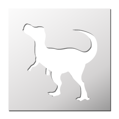 Pochoir Tyrannosaurus Dinosaure