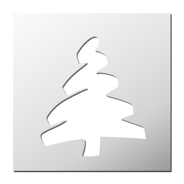 Pochoir Sapin De Noel A Imprimer Gratuit Pochoir Sapin de Noël | FrenchIMMO