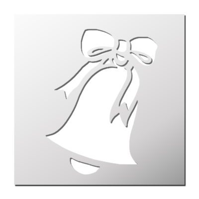 Pochoir Cloche de Noël