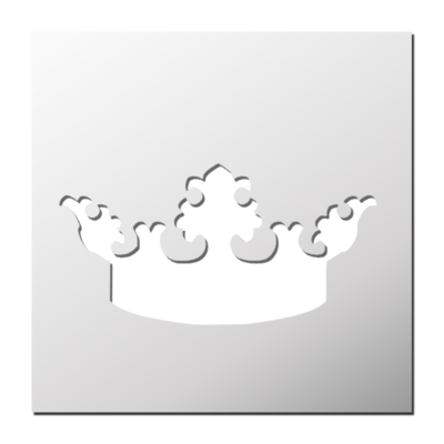 Pochoir Couronne