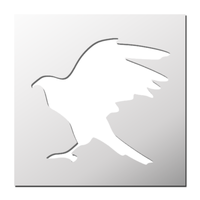 Pochoir Aigle