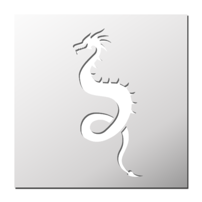 Pochoir Dragon