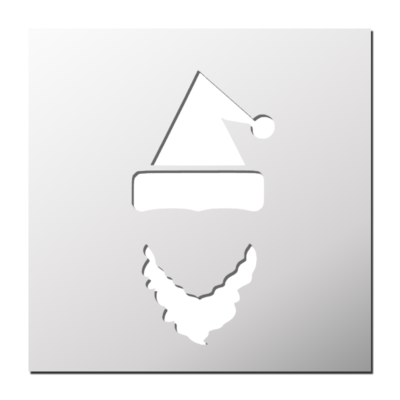 Pochoir Déguisement du Père Noël