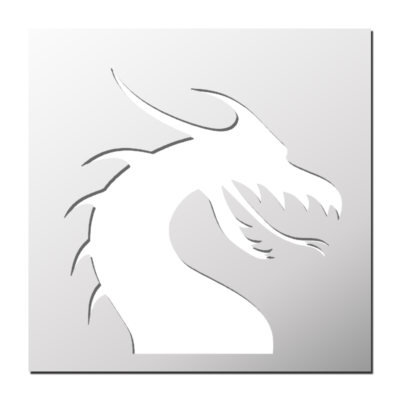 Pochoir Dragon