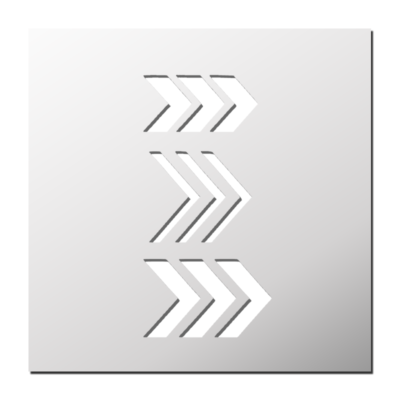 Pochoir Flèches
