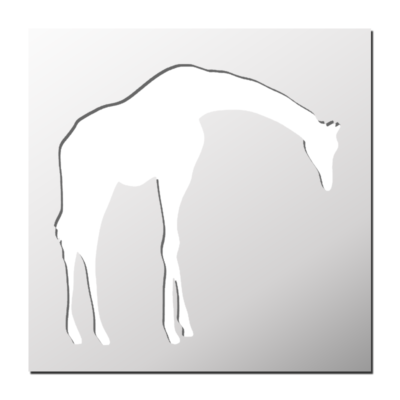 Pochoir Girafe