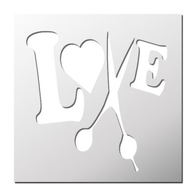 Pochoir LOVE