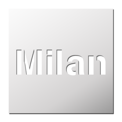 Pochoir MILAN