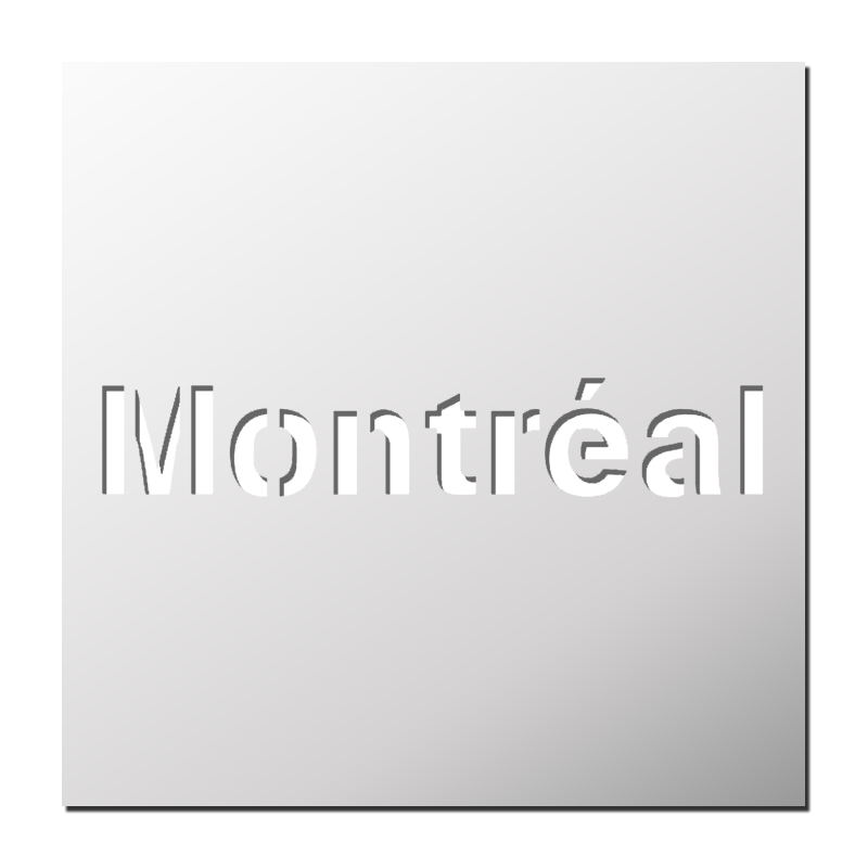Pochoir Montréal