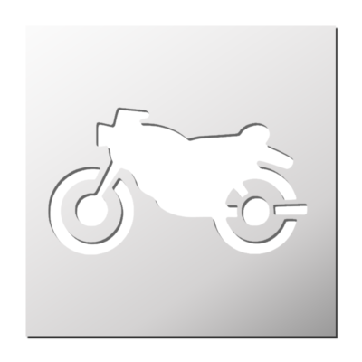 Pochoir Moto