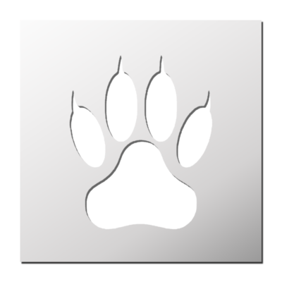 Pochoir Patte de Lion