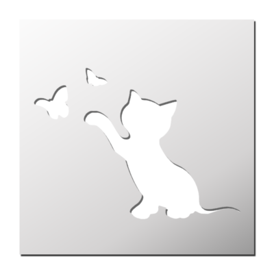 Pochoir petit Chat