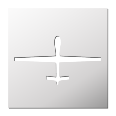 Pochoir Planeur
