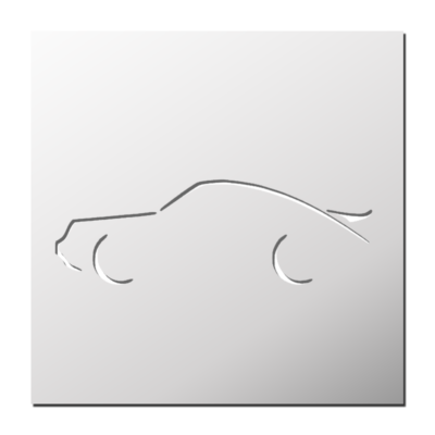 Pochoir Voiture Sportive