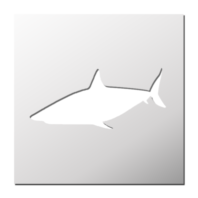 Pochoir Requin