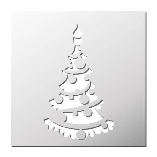 Pochoir Sapin de Noël | FrenchIMMO
