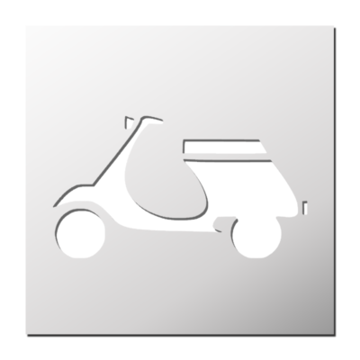 Pochoir Scooter