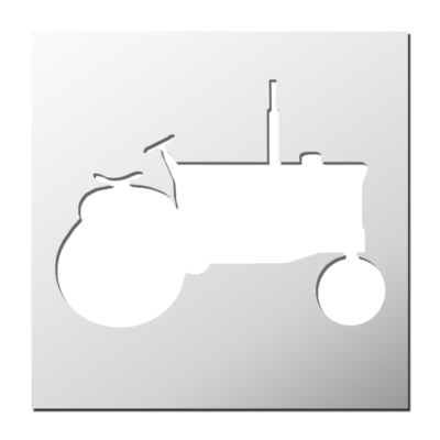 Pochoir Tracteur