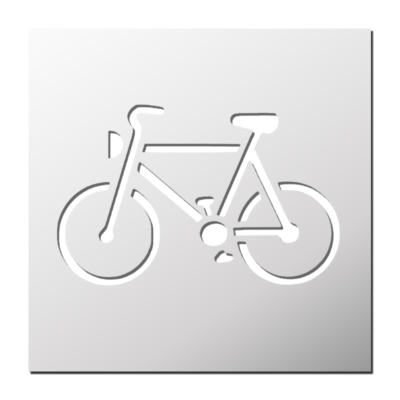 Pochoir Vélo