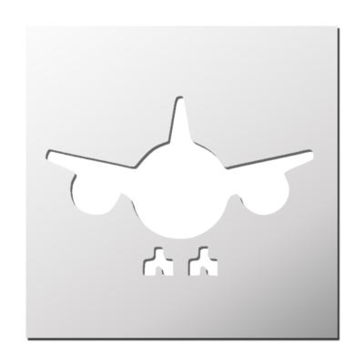 Pochoir Avion