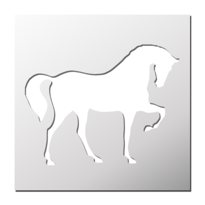 Pochoir Cheval