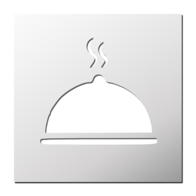 Pochoir Cloche de cuisine