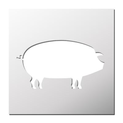 Pochoir Cochon