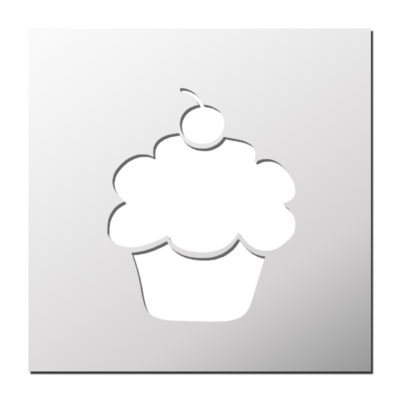 Pochoir CupCake