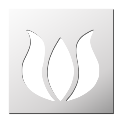 Pochoir Fleur