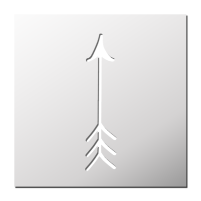 Pochoir Flèche