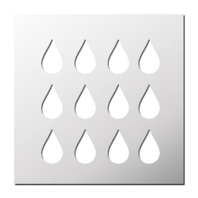 Pochoir Gouttes