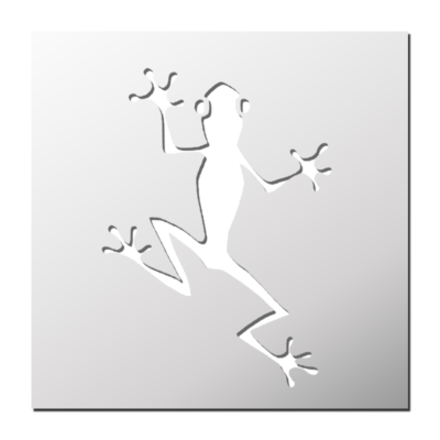 Pochoir Grenouille
