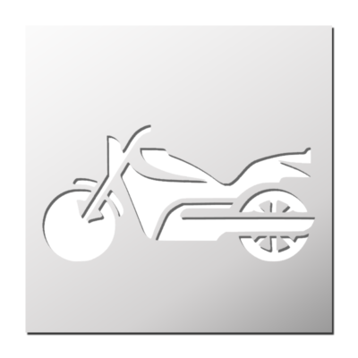 Pochoir Moto Harley-Davidson