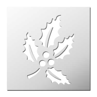 Pochoir Houx