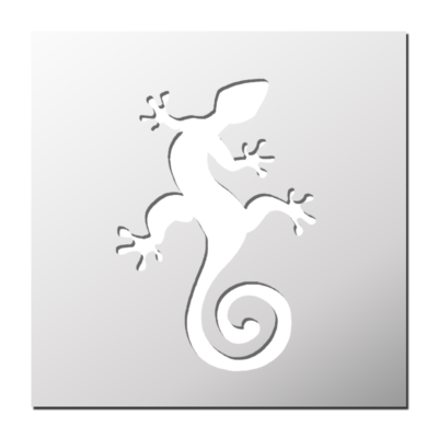 Pochoir Lézard