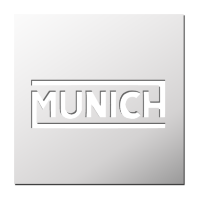 Pochoir logo MUNICH