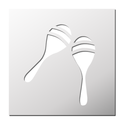 Pochoir Maracas