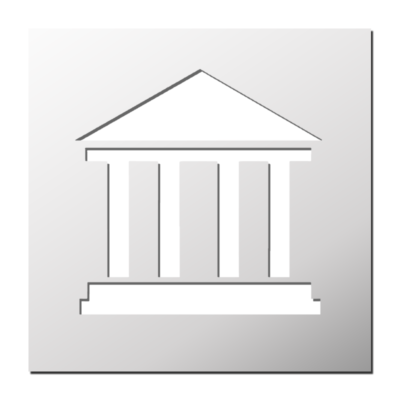Pochoir Panthéon Grecque