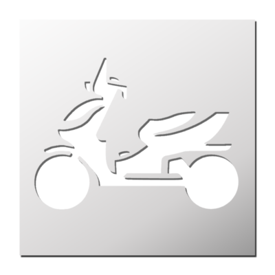 Pochoir Scooter