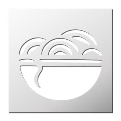 Pochoir Soupe Chinoise