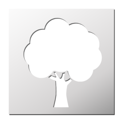 Pochoir Arbre