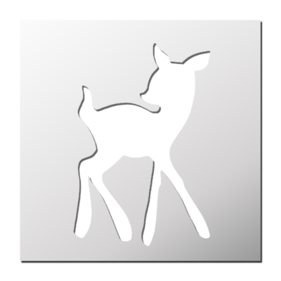 Pochoir Biche