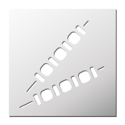 Pochoir Brochettes