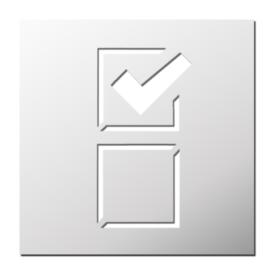 Pochoir Case à cocher