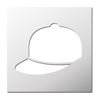 Pochoir Casquette