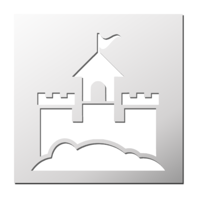 Pochoir Château de sable