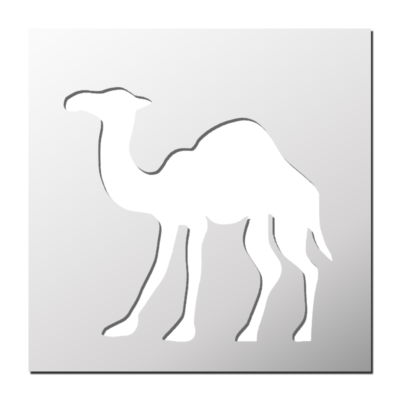 Pochoir Dromadaire